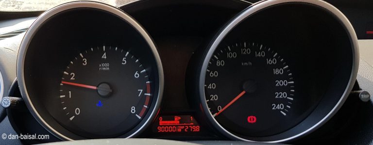 Mazda-3-Odometer-Reading